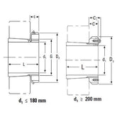 Timken - Adaptor Sleeve (Hydraulic) - 200mm Bore | HE2340